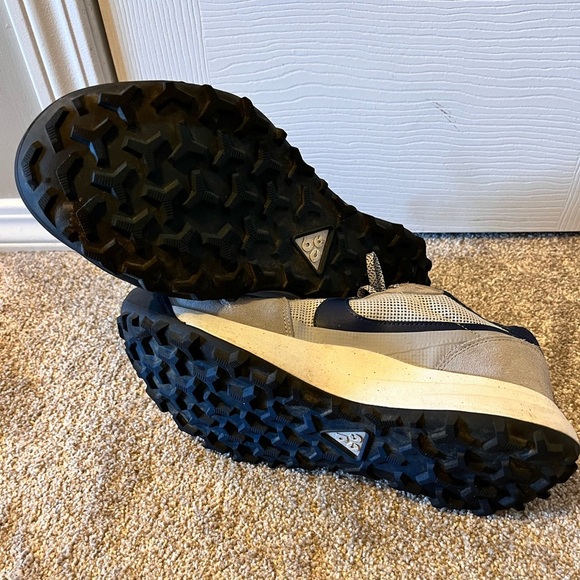 Mens Nike ACG Lowcate Wolf Grey and Navy Size 9.5 - Picture 10 of 13